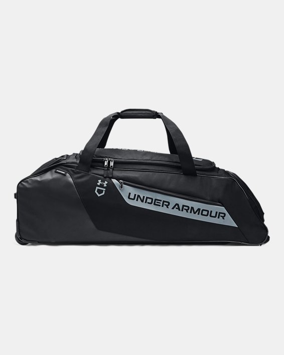 UA Baseball Wheeled Bag, Black, pdpMainDesktop image number 0